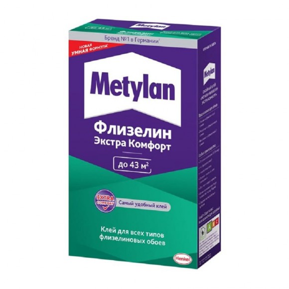 Клей для обоев Metylan, флизелин, экстра, комфорт (300г)
