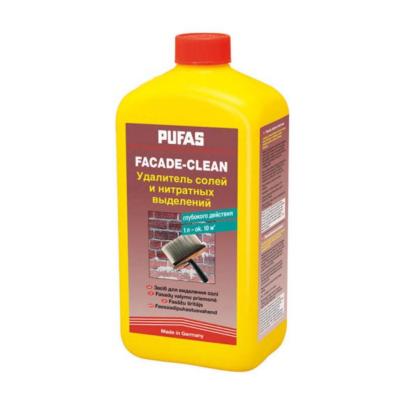 Удалитель солей и нитратных выделений Pufas Fassaden-Clean (1 л)