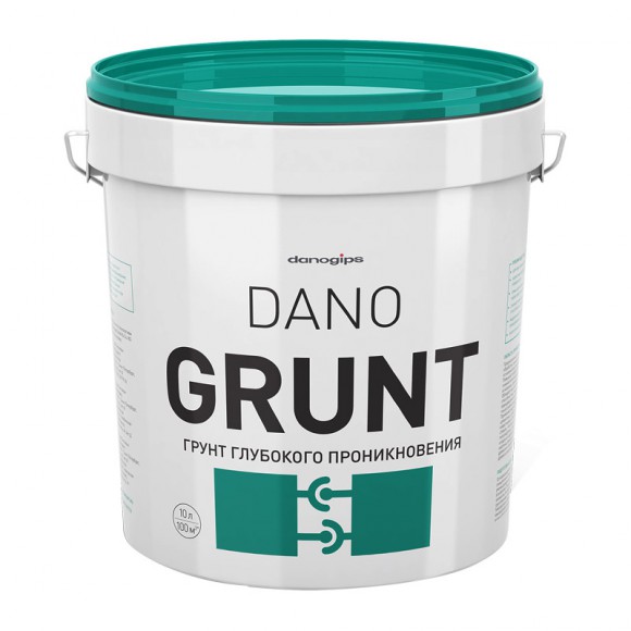 Грунт глубокого проникновения Danogips Dano GRUNT 10 л