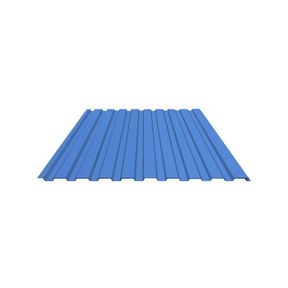 Профнастил С-20 (RAL 5005) синий насыщенный 1150х2000х0,4 мм (2,3 м2)
