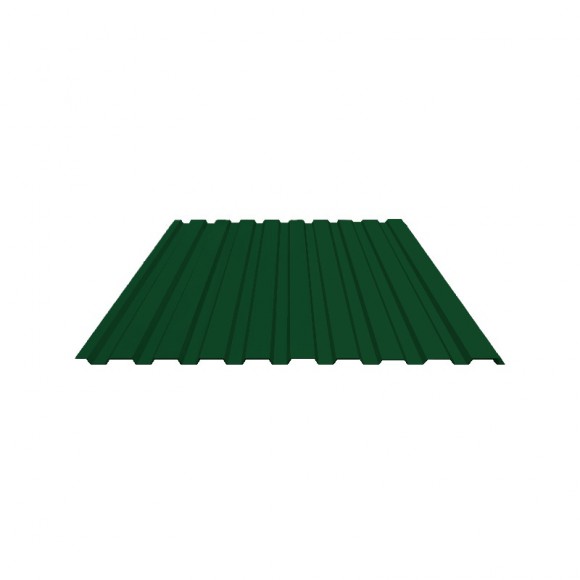 Профнастил С-20 (RAL 6005) зеленый мох 1150х2000х0,4 мм (2,3 м2)