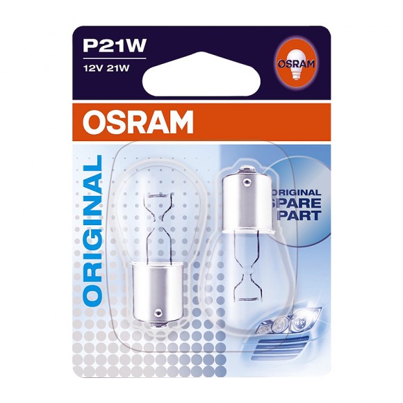 Лампа для автомобильных фар P21W OSRAM
