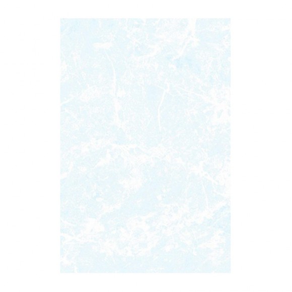 Плитка настенная 200х300х7 мм БКСМ Мрамор светло-синяя