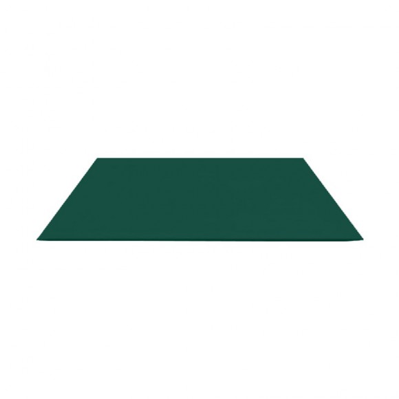 Лист гладкий оцинк. (RAL 6005) зеленый мох 1250х2000х0,4 мм (2,5 м2)